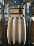 Welding 66 Fiber Optic Stringing Blocks Cable Sheave Pulley