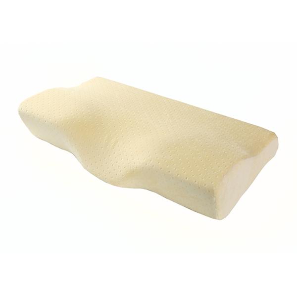 Yellow Color Breathable Butterfly Memory Foam Pillow For Bed , Home & Hotel