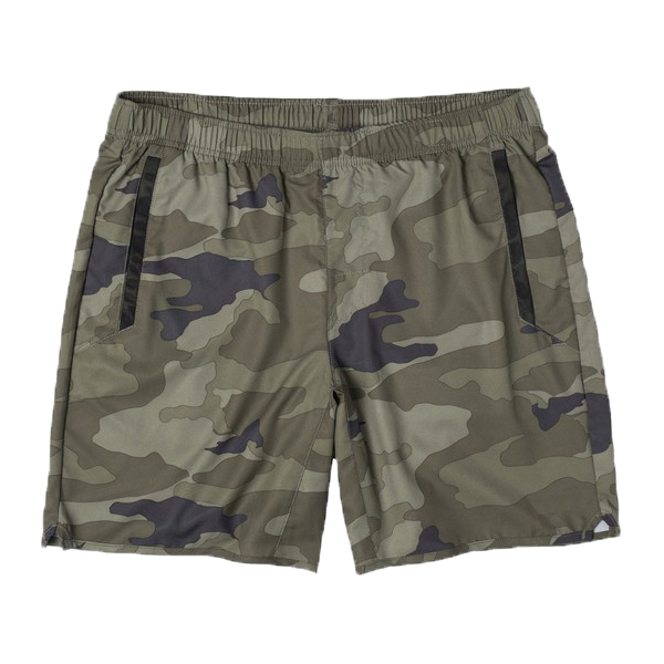 Camo Workout Sublimated Mesh Shorts 160gram Sustainable Reversible