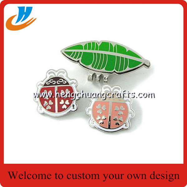 Personalized Hat Clips / Metal Golf Cap Clips/ High quality magnet hat clips cheap custom