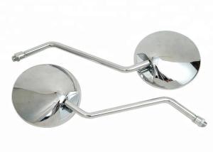 New CG125 Motorcycle Rear View Mirrors With Chrome ABS Electroplating