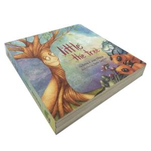 Offset Paper Printing Services Story Eductation Book With Round Coner