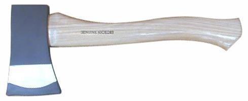 Quality Hammer and axe Hickory Hatchet Handle BS 2945 , 1lb Metal Hatchet Painting Power Coating for sale