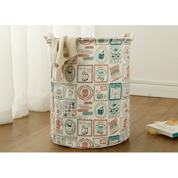 Puting Foldable Washing Laundry Clothes Basket Hamper Bin Baby Toy Storage Bag Large Box Customized National Series