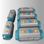 Quarter Turn Compact Rack And Pinion Type Actuator Double Action Spring Return