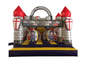 China Durable Inflatable Castle Obstacle , Popular Inflatable Guard Castle Obstacle Course wholesale