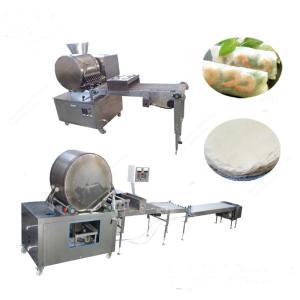 China Pancake Chapati Egg Roll Skin Lumpia Wrapper Maker Machine on sale
