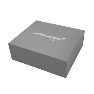 Custom Folding Magnetic Rigid Collapsible Box With Embossing Printing Handling