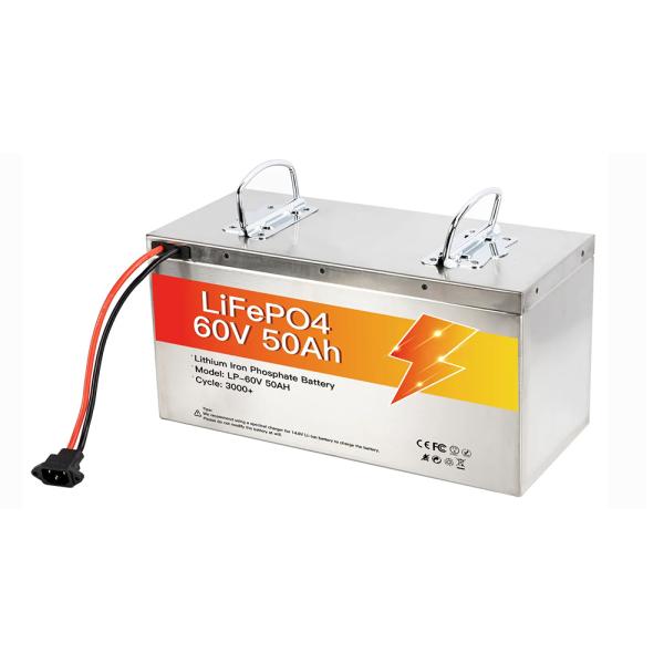 60V 50Ah 100Ah Electric Golf Cart Lithium Battery With Charger And Built-In BMS