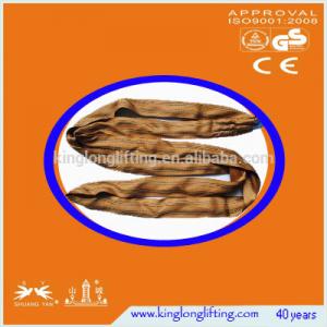 China 6 Ton Nylon Lifting Slings , Heavy Duty Lifting Chains Webbing For Warehouse wholesale