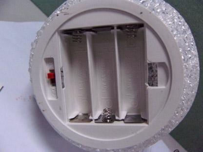 Holiday Decoration LED Christmas Snowman , Light Up Snowman Indoor 3xAAA Battery