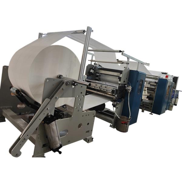 Quality 5L Tissue Paper Making Machinery V Folding / Z Fold Auto Folder Machine for sale