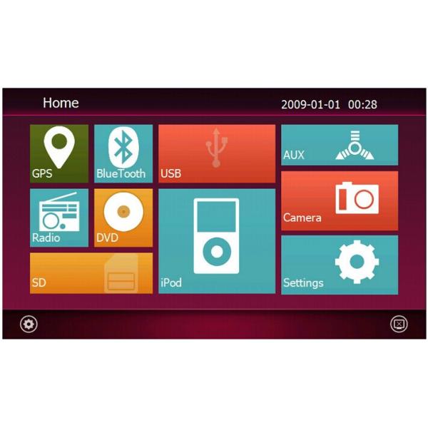 Car DVD Navigation/Car DVD Auto Vedio Player for Mercedes Benz Smart fortwo (2010-2011)