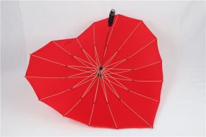 China Custom Printing Ladies Windproof Umbrella Red Compact Travel Umbrella on sale