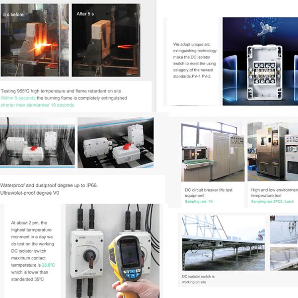 Suntree 32A SISO-40 DC1000V On Off Disconnectors