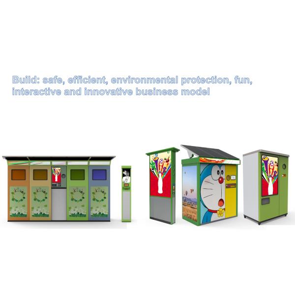 Multi- Circle RVM 707 RVM Recycling Machines Automatic Cutomerized Color