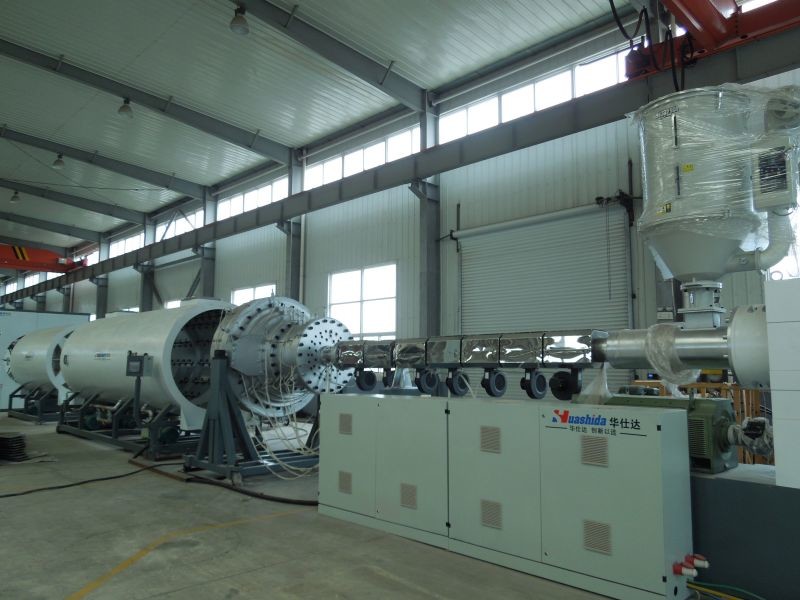 800kg/H HDPE Jacket Pipe Extrusion Line For Pre Insulated Pipe