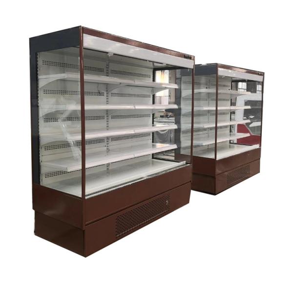 Automatic Defrost Multideck Display Fridge Refrigerated Open Display Cabinets
