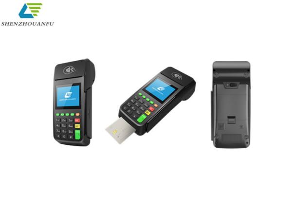 Quality Encryption Wireless POS Terminal Black Wireless Swiping Machine for sale
