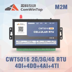 China 4Ai 4Ti IOT Gateway Device GSM GPRS 3G 4G With Preset 10 Phone Numbers wholesale