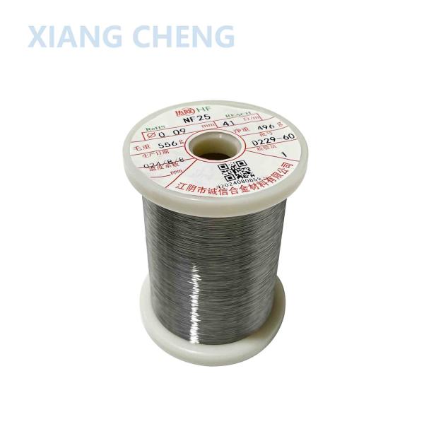 Quality NF25 PTC Ni-Fe Alloy Wire The Preferred Solution for Safety and Precision in Thermal Regulation for sale