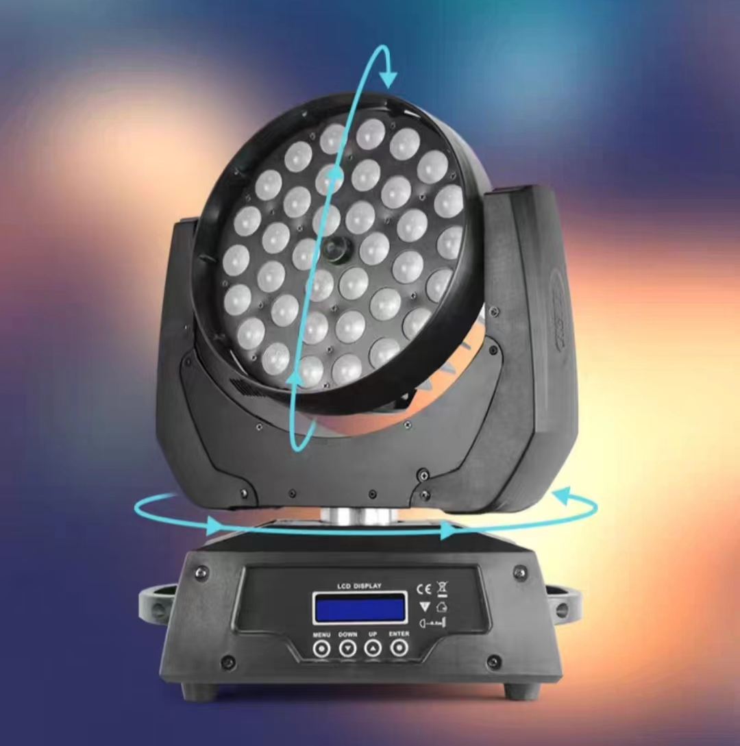 ATG 36*10 DMX Wireless Remote Control Stage Lighting for DJ Party KTV Club Disco Light
