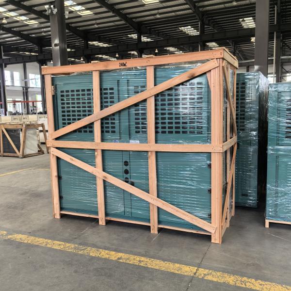 V Type Air Cooling Condenser Unit , Cold Storage Condenser With Nominal Heat Exchange
