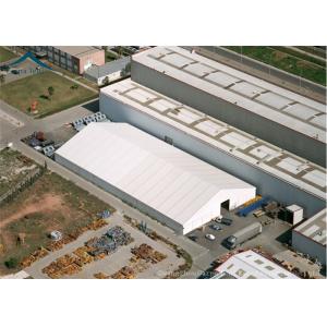 Rainproof Mobile Big Industrial Warehouse Tents With White Canvas Wall