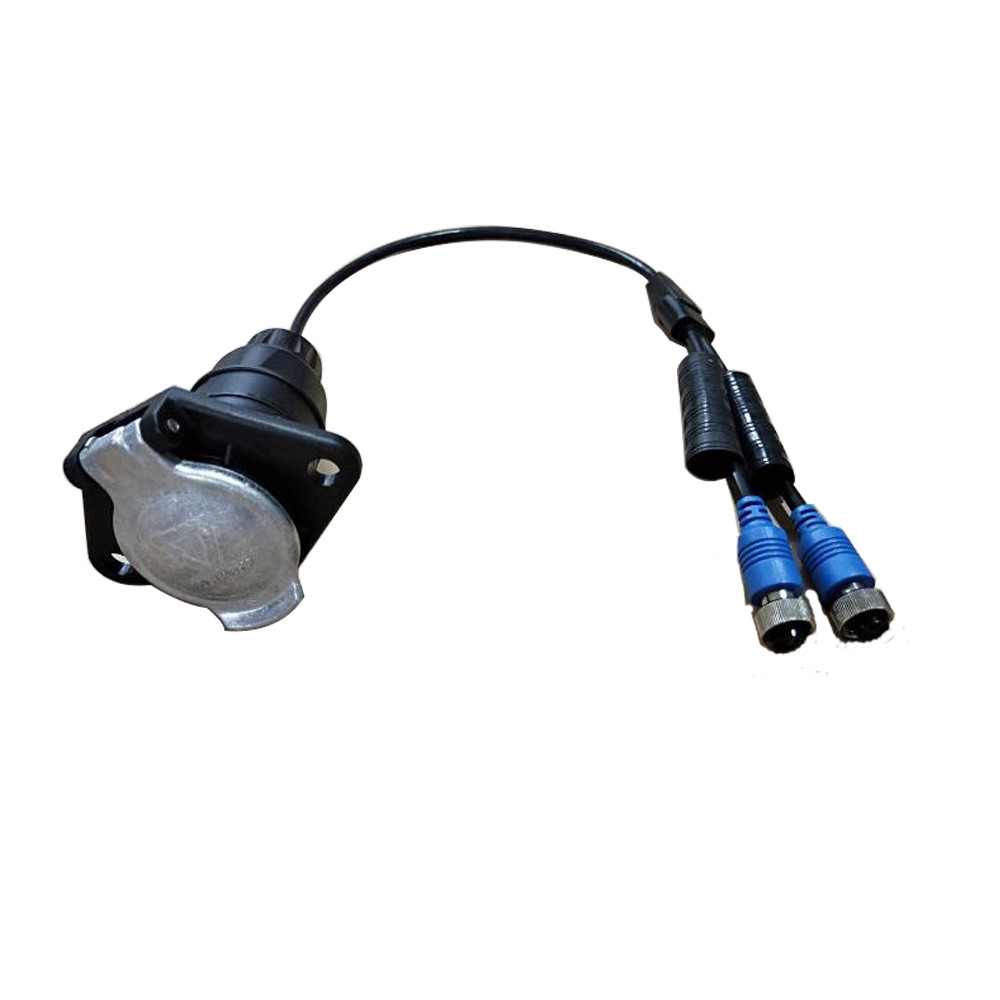 Trailer Reversing Camera Extension Cable 7 Pin Electrical Din Backup Camera Extension Cable