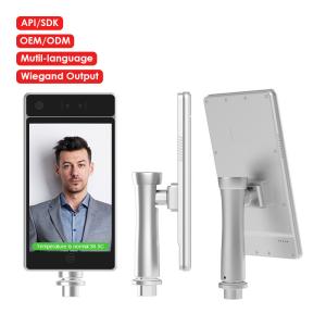 China Ip67 Waterproof Face Recognition Temperature Terminal Access Control System wholesale