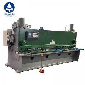 China Q12K-8*3200MM Hydraulic Guillotine Shearing Machine NC Cutter With Blade Gap Adjustment wholesale