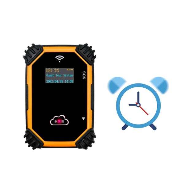 Quality 4G GPS Guard Tour System Stick SOS Clock Alarm RFID Realtime Checkpoint 86x57x28mm for sale