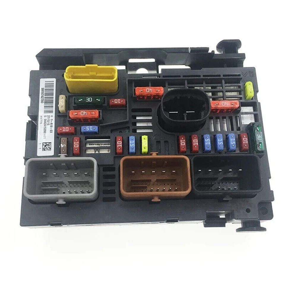 9807028780 Fuse Box Automotive Fuse Housing for Car Electrical System Durable Fuse Holder Replacement Fits for Citroen Peugeot
