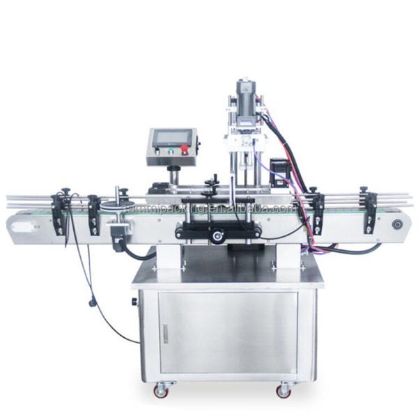 Quality Automatic Plastic Cap Screw Capping Machines For Plastic Bottle Spray Pump for sale