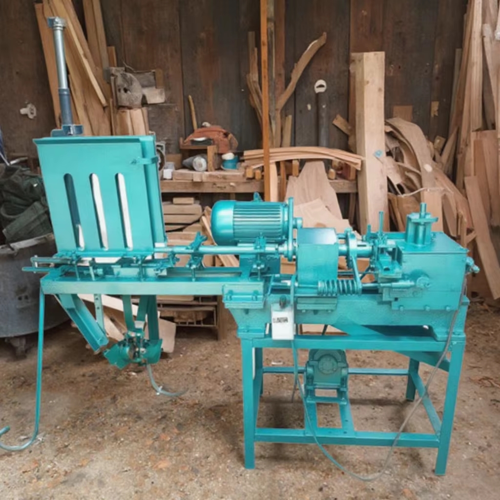 Manual Pray Wood Bead Polishing CNC Wooden Beads Making Machine