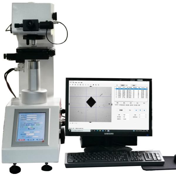 Quality Automatic Turret Touch Screen Micro Vickers Hardness Tester GOST for sale