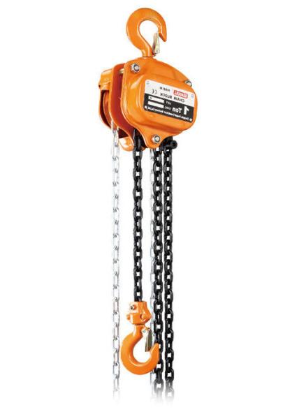 Quality Hand Lifting Manual Chain Block Alloy Steel 1 / 1.5 Ton For Mining for sale