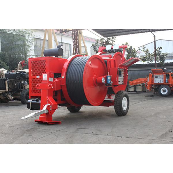 Max 90kN Hydraulic Puller Tensioner Power Line Tools German Rexroth