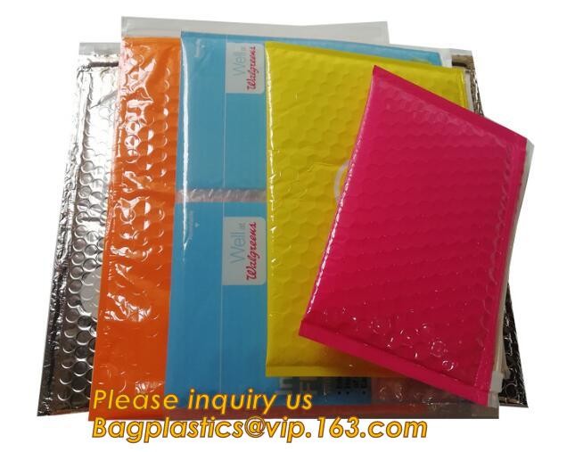 Cosmetic Slider Zip lockk Bubble Bags Bubble Slide Pouch,Zip lockk esd bubble bag bubble packaging wrap cosmetic pouch slide