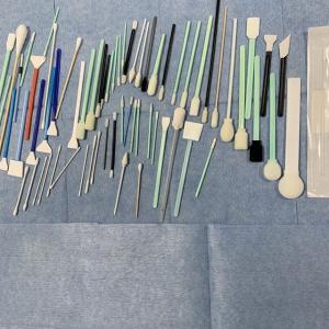 China Big Round Head Foam Cleaning Swabs Low Nonvolatile Residue SGS Approved wholesale