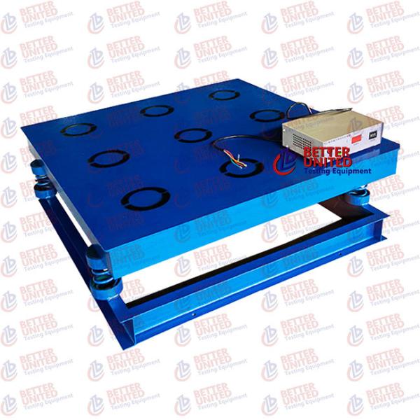 Quality Magnetic Concrete Testing Machine 380v Concrete Vibrating Table 2860 Times / Min for sale
