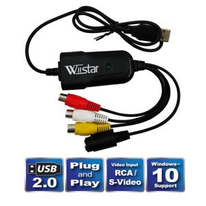 China USB 2.0 Video Capture Card Monitor Computer To Record Video Drive Free Single Channel WIN10 wholesale