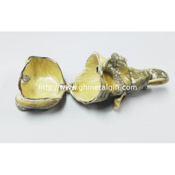 elephant trinket box alloy jewelry box home decoration jewelry box