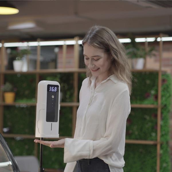 Non Contact Infrared Thermometer Automatic Touchless Soap Dispenser