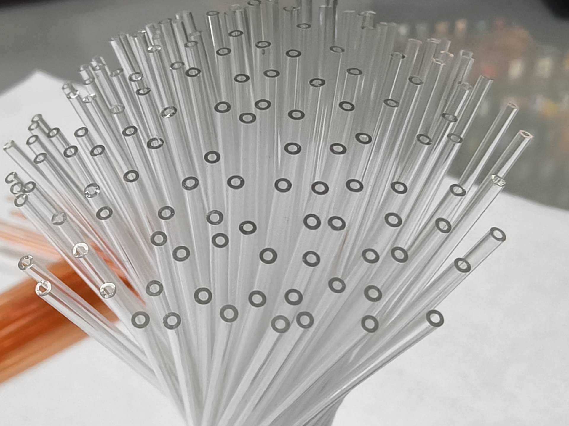 PP PC PETG PCTG Capillary Tube Small Straw Extrusion Machine