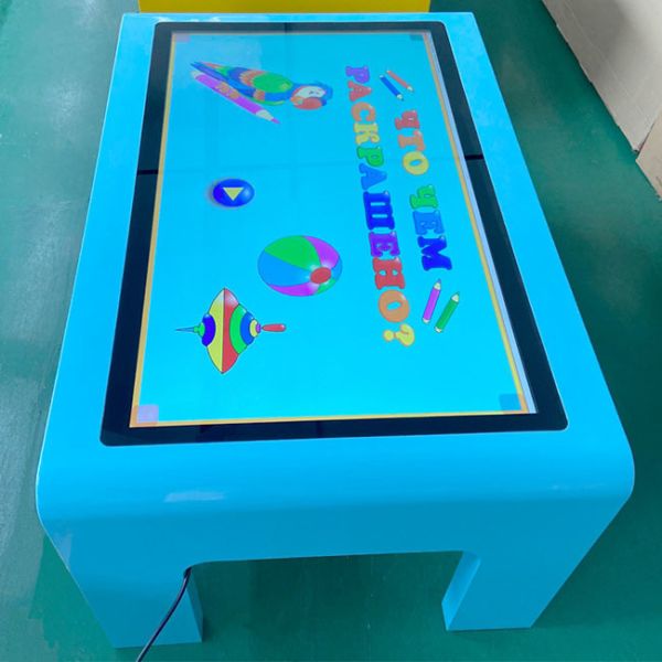 43 inch For game advertising exhibition LCD interactive capacitive touch screen digital signage touch table price