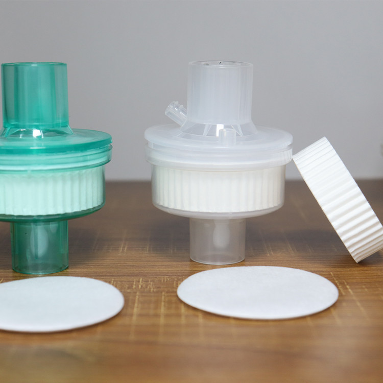 99.99% Efficiency Circular HME Filter Paper Factory for Medical Spirator Material