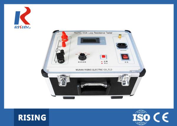 Quality RSZRC-100A Switchgear Testing Equipment  Loop Resistance Tester for sale