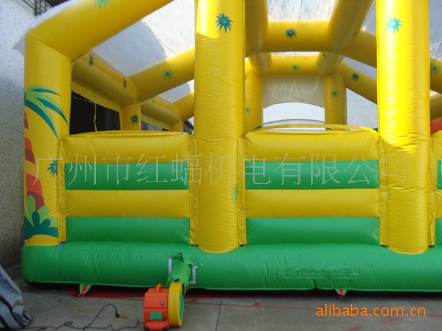 Large Inflatable Toys Jumping Castle Air Blower , Bouncy Castle Fan Blower