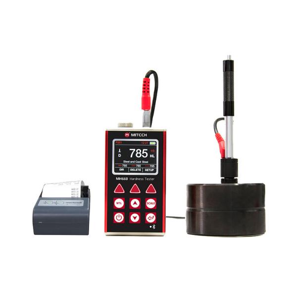 LCD Display Handheld Hardness Tester Built - In Leeb Hardness Conversion